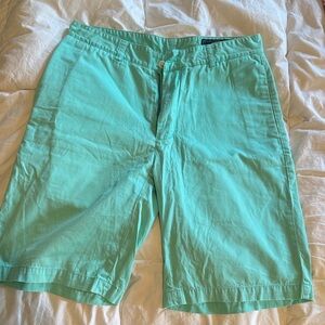 Vineyard Vines Men's Mint Green Flat Front Shorts